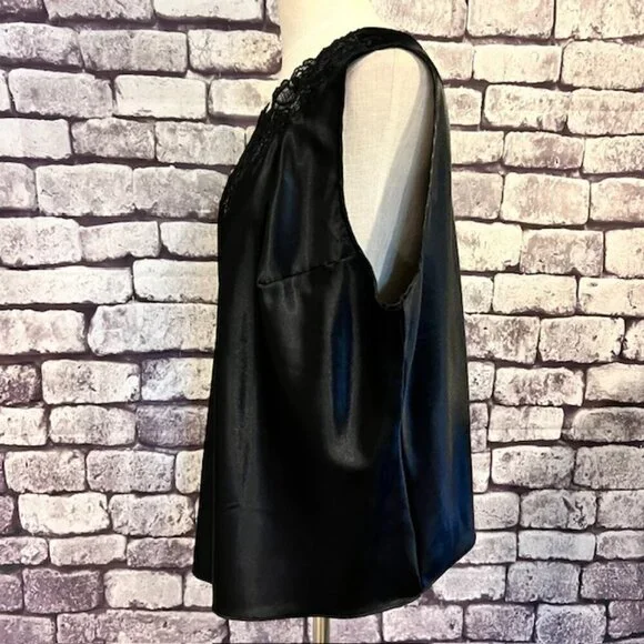 Cato NWT Black Sleeveless Tank Size 26/28 - Picture 3 of 8